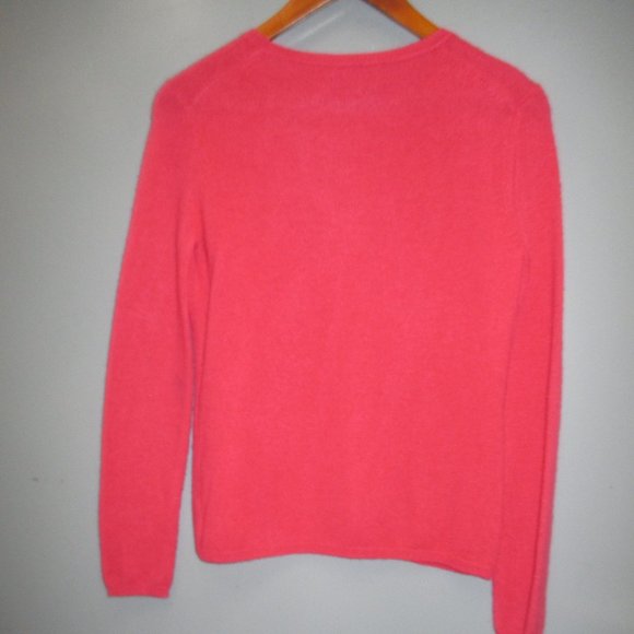 Cashmere By Charter Club Women's Sweater Size XS 100% Cashmere Red Sweater - Picture 6 of 11